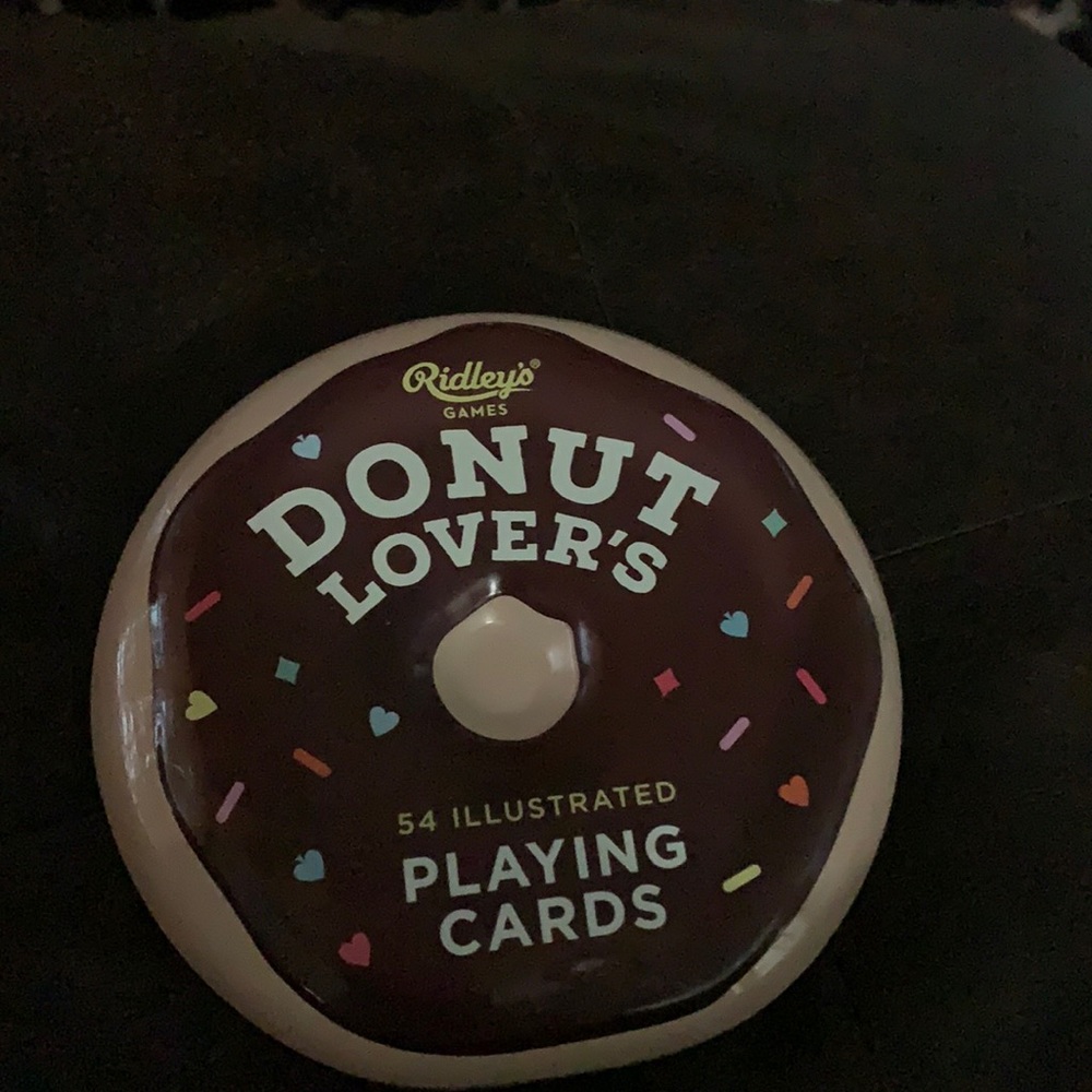 New Ridley’s Games Donut Lovers 54 playing Cards